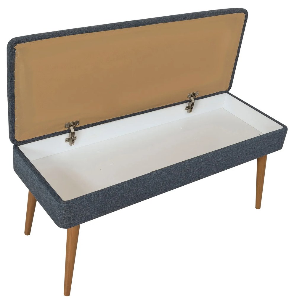 Mobilier pentru hol Maluxe Tigris (Stejar sonoma + Albastru închis). 1089062