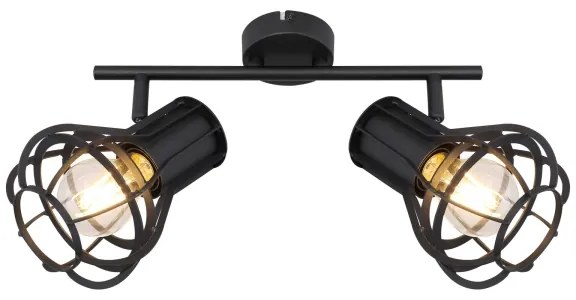 Globo 15388-2 - Lampă spot CLASTRA 2xE27/40W/230V