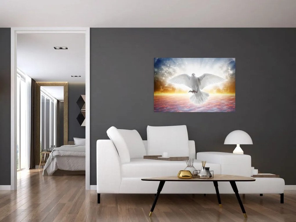 Tablou porumbiță (90x60 cm)