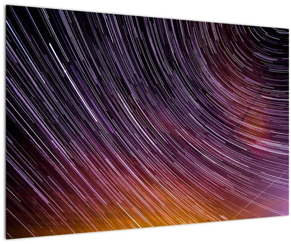 Tablou cu stele șterse pe cer (90x60 cm)
