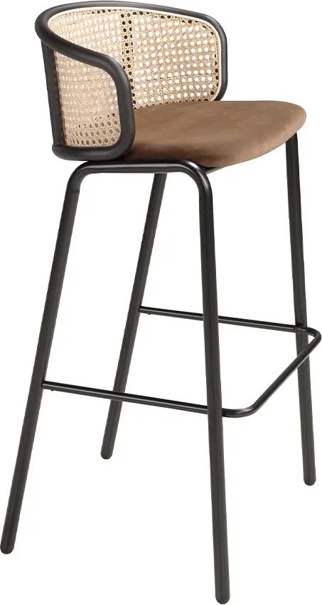 Scaun de bar design modern Rattan