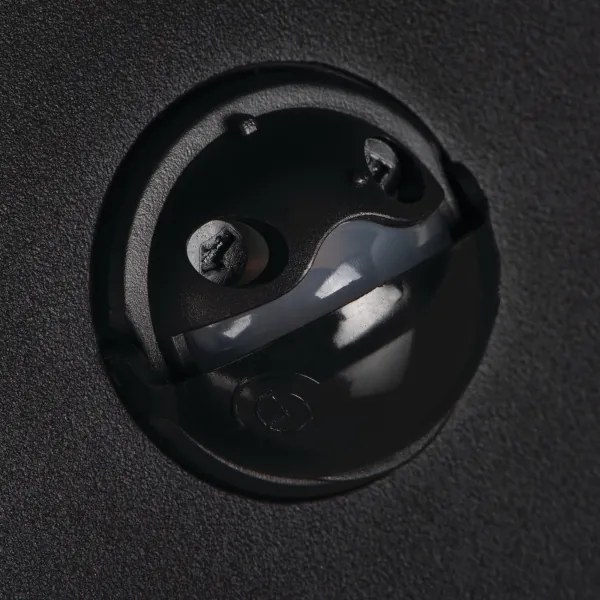 Kanlux 45819 - XERTO Lampă LED de perete pentru exterior cu senzor, 20 W, 230 V, IP44, neagră