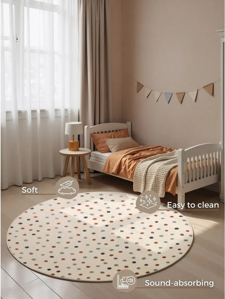 Covor pentru copii ø160 cm Konfetti – Hanse Home