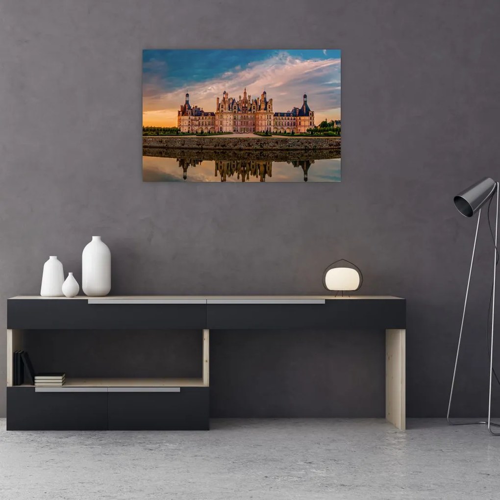 Tablou cu castel (90x60 cm)