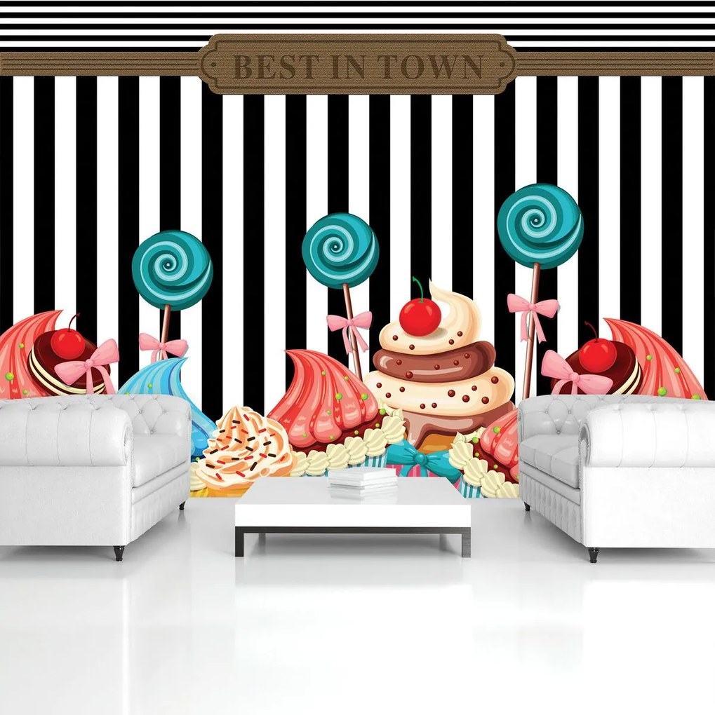 Fototapet - Cupacake (254x184 cm)