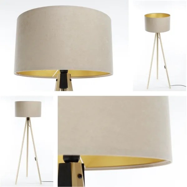 Lampadar STANDART 1xE27/60W/230V bej