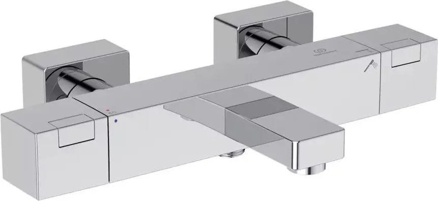 Baterie cada - dus Ideal Standard Ceratherm C100 termostatata crom lucios