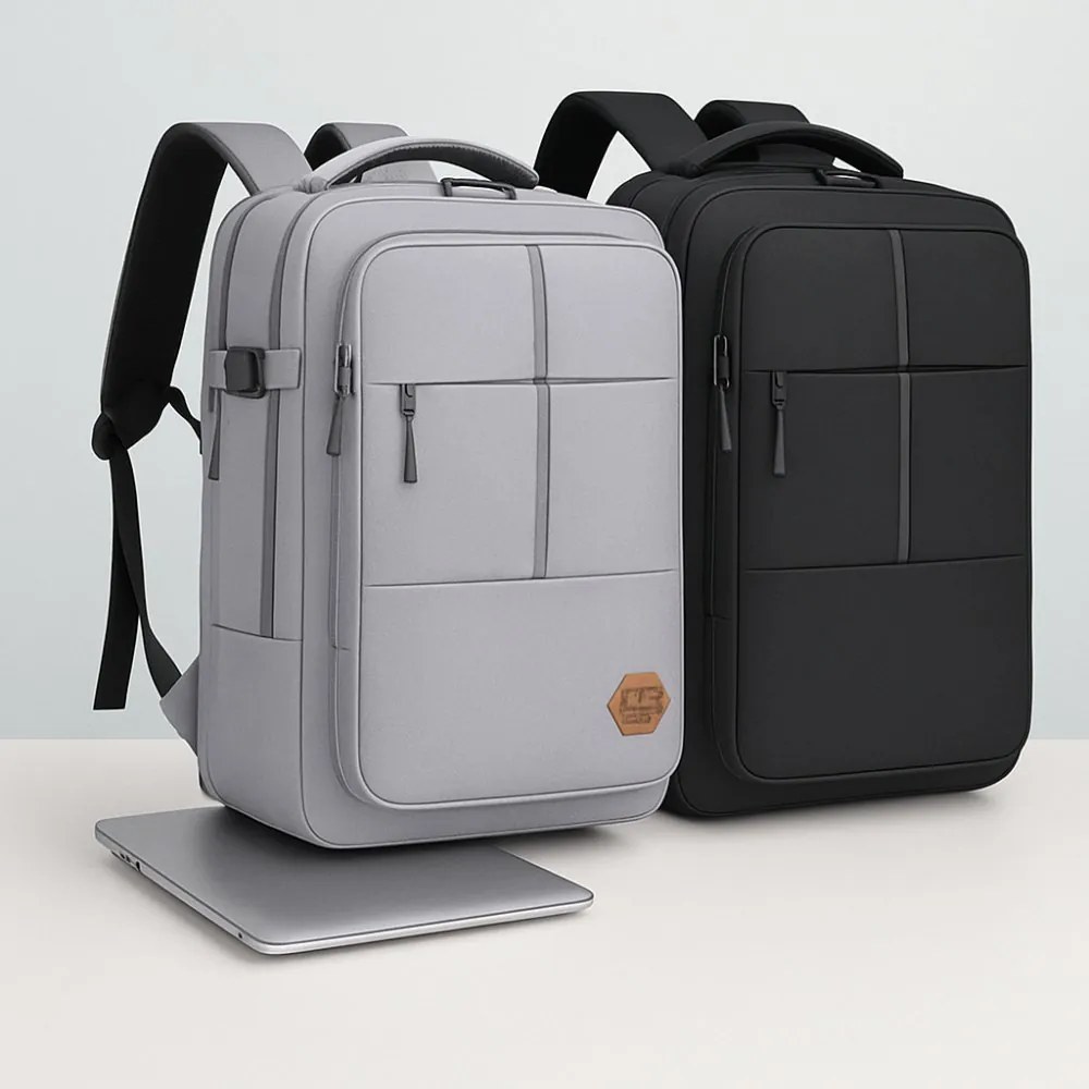 Rucsac impermeabil pentru școală, călătorie și sport Negru