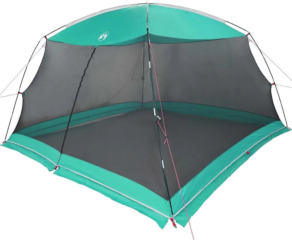 vidaXL Cort cu plasă de țânțari Verde Mării 380 x 380 x 225 cm