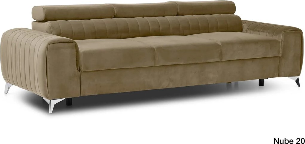 Canapea lemn masiv Lisbon Extensibilă 260x97cm Personalizabilă - Monolith 79