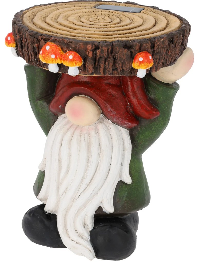 Suport pentru ghiveci in forma de pitic, 28 x 24 x 23,5 cm