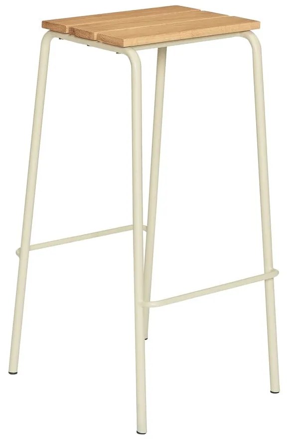 Set de scaune de bar bej/în culoare naturală 2 buc. (înălțime șezut 76 cm) Stilt – Hübsch