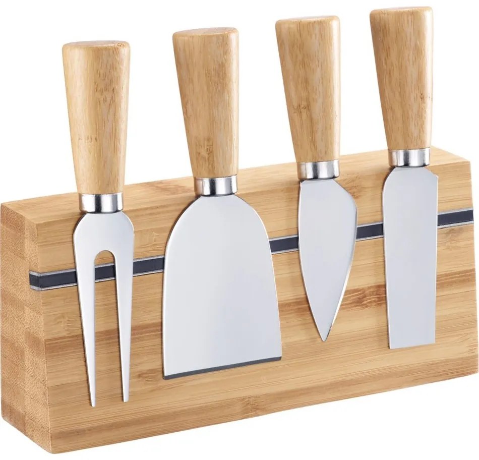 Set de 4 cuțite de brânză cu suport Westmark