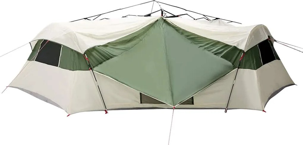 vidaXL Cort interior cu acoperiș Verde 520 x 520 x 190 cm tafta