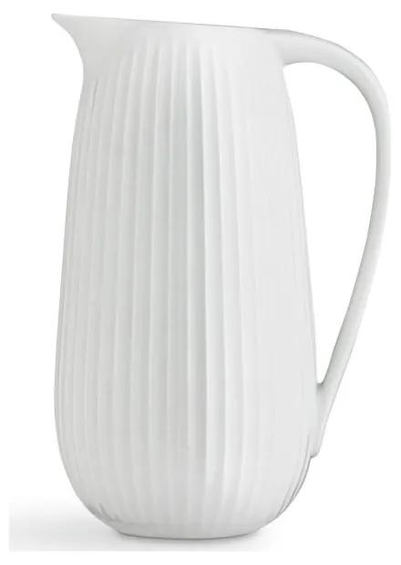 Carafă din porțelan Kähler Design Hammershoi, 1,25 l, alb