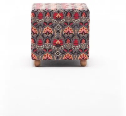 Taburet Bonita Puf Kare, Multicolor