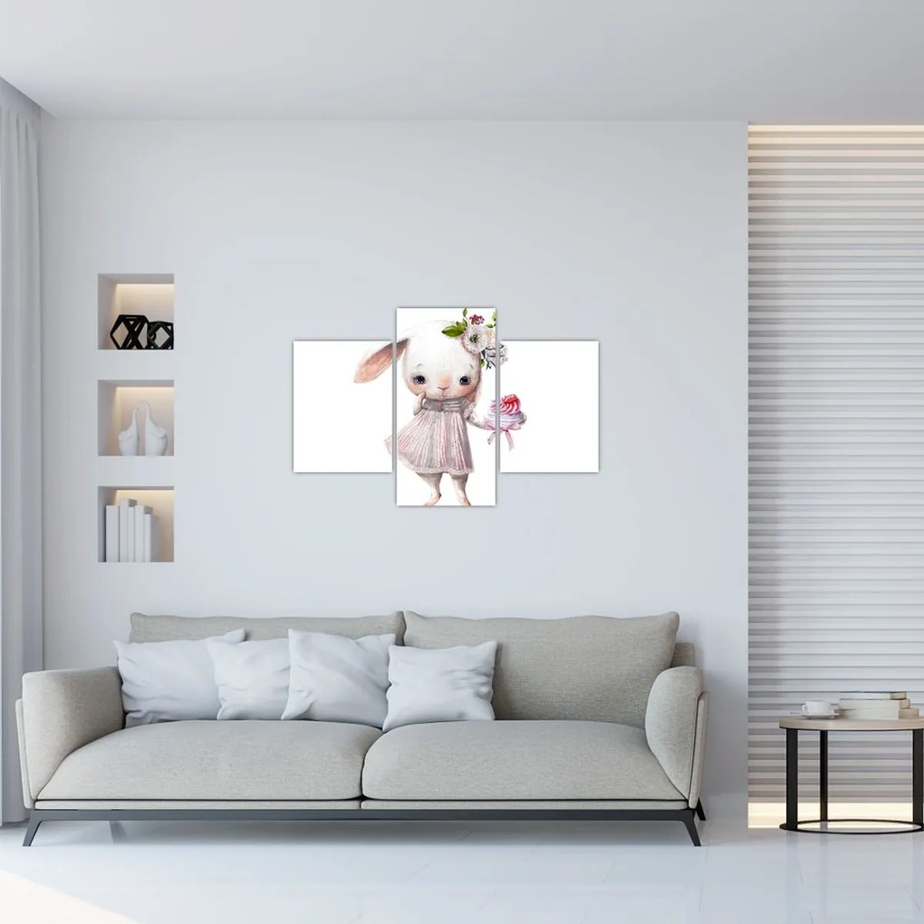 Tablou - Animăluț în acuarelă N⁰1 (90x60 cm)