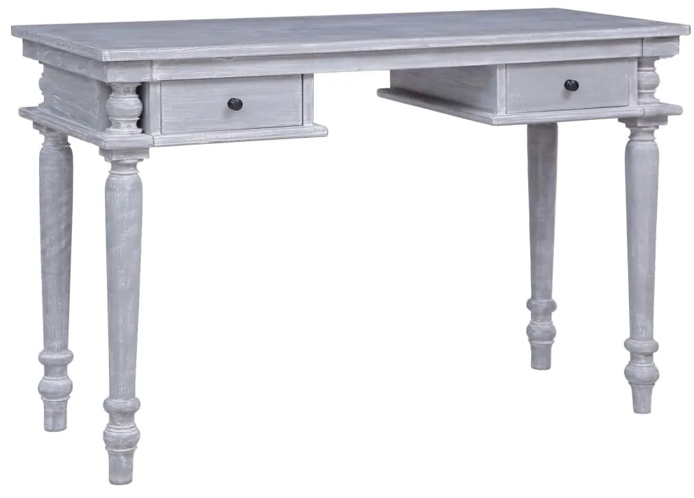 vidaXL Birou, 115x50x78 cm, lemn masiv de mahon