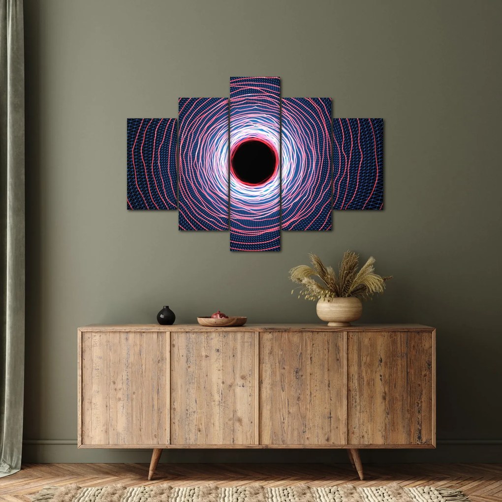 Tablou cercul abstact (150x105 cm)