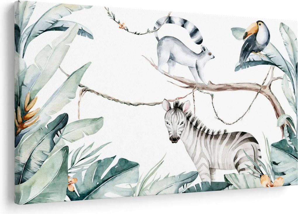 Tablou - Animale exotice (90x60 cm)