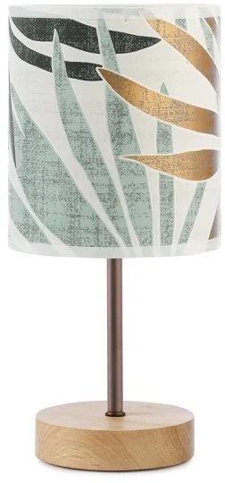 Lampă de masă ONLI FLORA 1xE27/22W/230V 28 cm verde/auriu