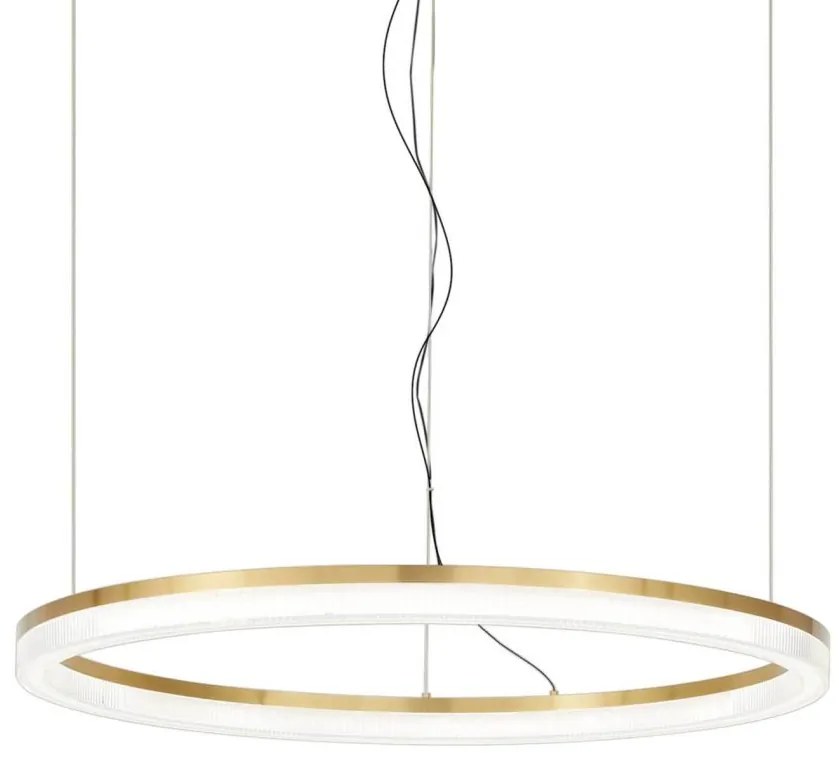 Lustra LED suspendata design circular Crown sp d60 alama