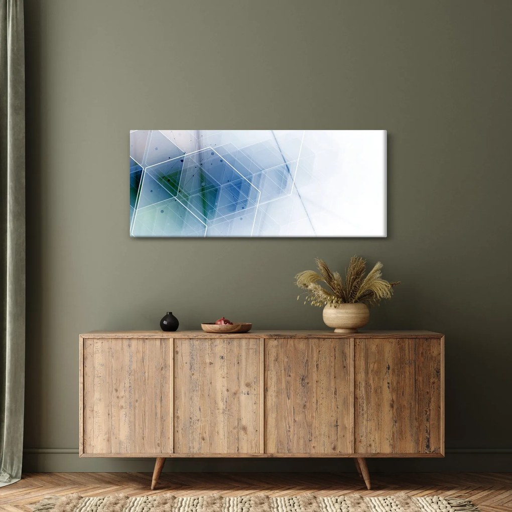 Tablou - Figuri geometrice (120x50 cm)