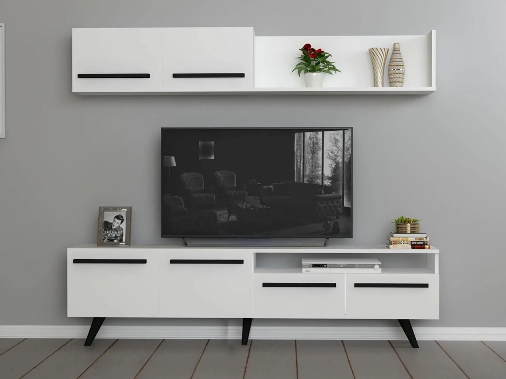 Mobilier living Valobe 3 (alb) . 1095670