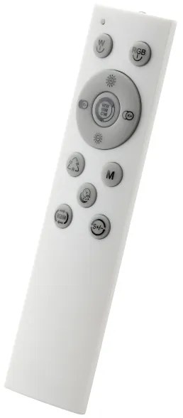 Plafonieră Brilliant-LED RGBW dimabil BESSON LED/20W/230V 3000-6500K negru + telecomandă