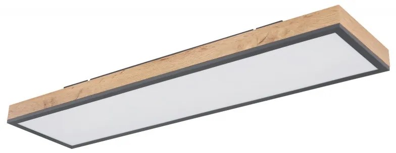 Plafoniera LED cu aspect lemn design dreptunghiular DORO 24W