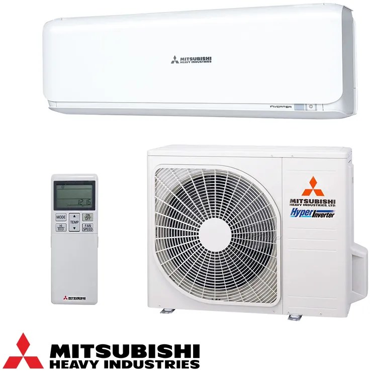 Aparat de aer conditionat inverter Mitsubishi Heavy Industries SRK25ZSX-W + SRC25ZSX-W, 9000 BTU, 20 m², A+++/A+++, R-32, Alb