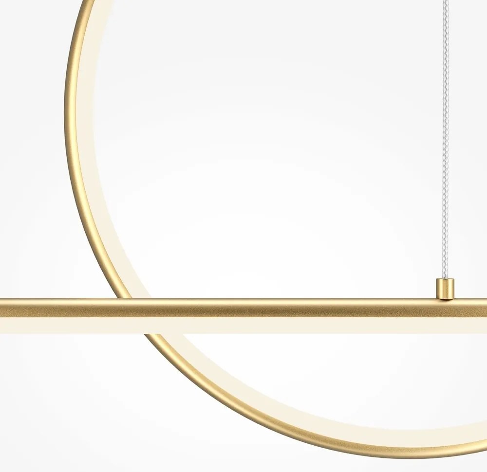 Lustra LED suspendata design geometric Halo alama