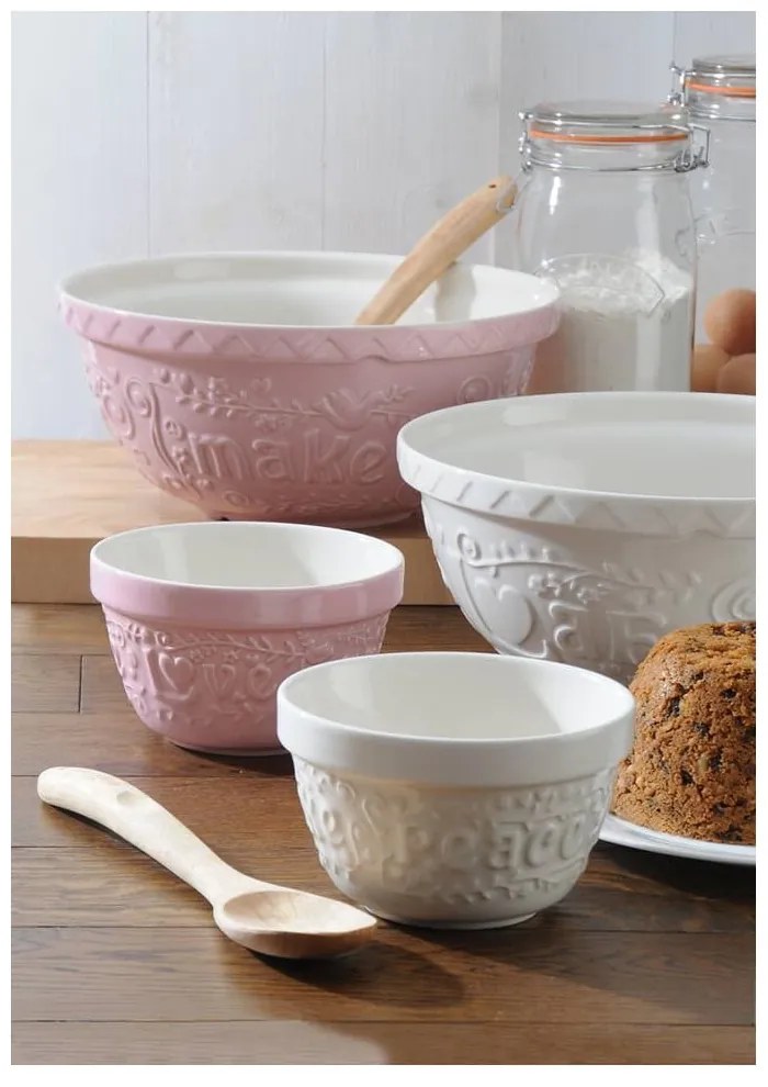 Bol din ceramică In The Forest Cream, ⌀ 29 cm