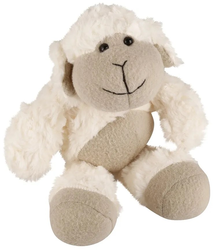 Oaie de pluș Barunka 33,5 cm, crem
