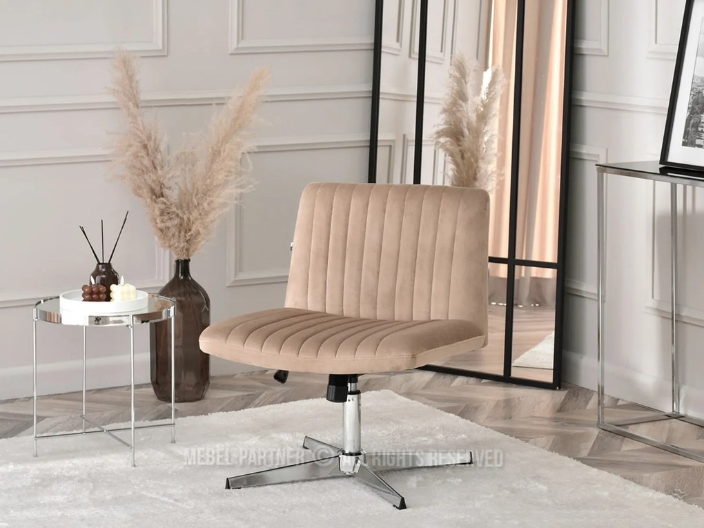 Scaun Loise (bej + auriu). Promo -28%. 1110276
