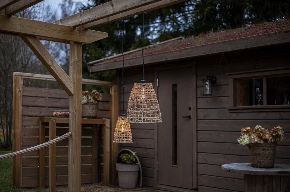 Abajur în culoare naturală ø 30 cm Tove – Star Trading