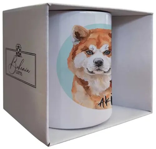 Bohemia Gifts Cană din ceramică - Akita, 350 ml