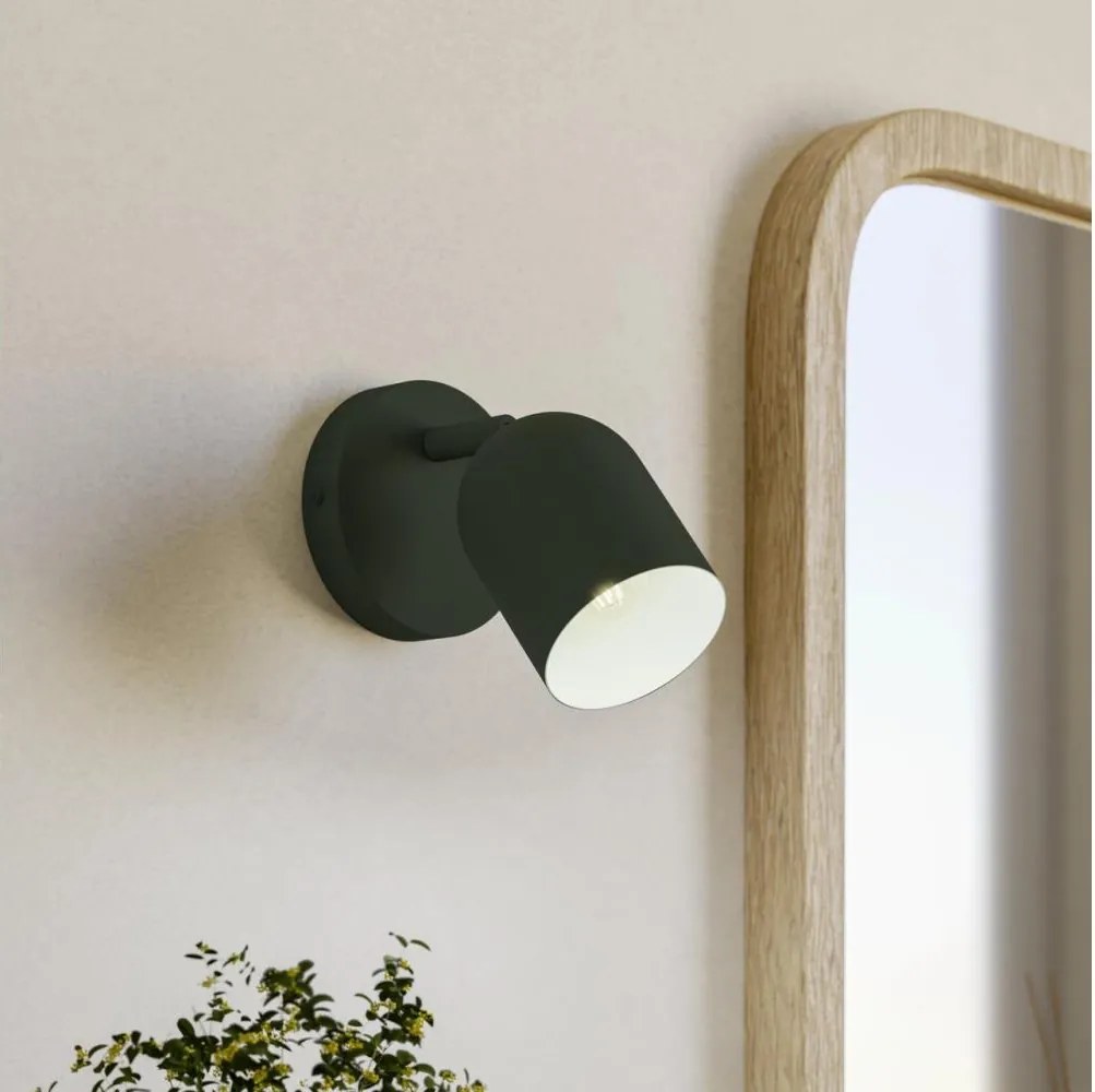 Eglo 44132 - Spot de perete TILSTON, 1 x E14, 40 W, 230 V, verde