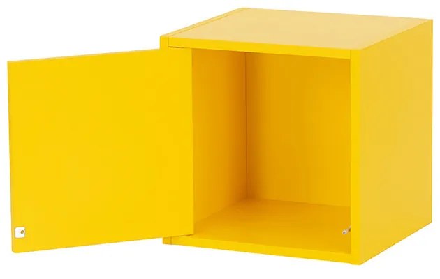 Boxie 1 ușă dulap de perete 40x40x37 cm galben