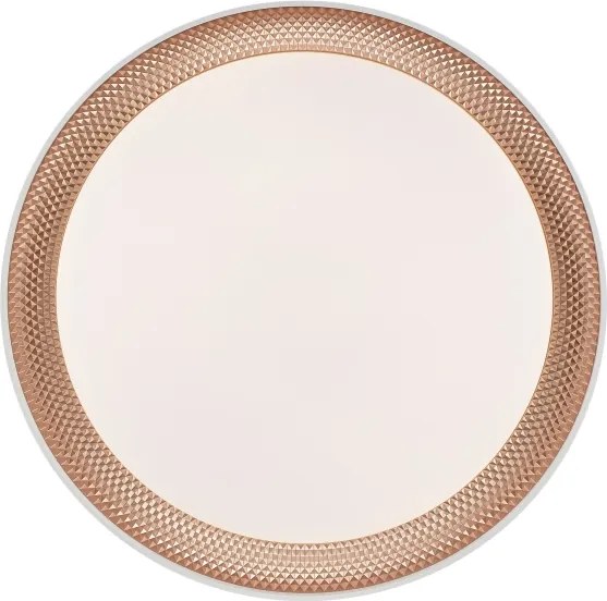 Brilliant - Plafonieră LED dimabilă WALDO LED/24W/230V alb/aur roz + telecomandă