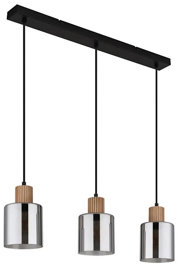 Globo 15768-3 - Lustră suspendată cu cablu ALEIDIS 3xE27/25W/230V