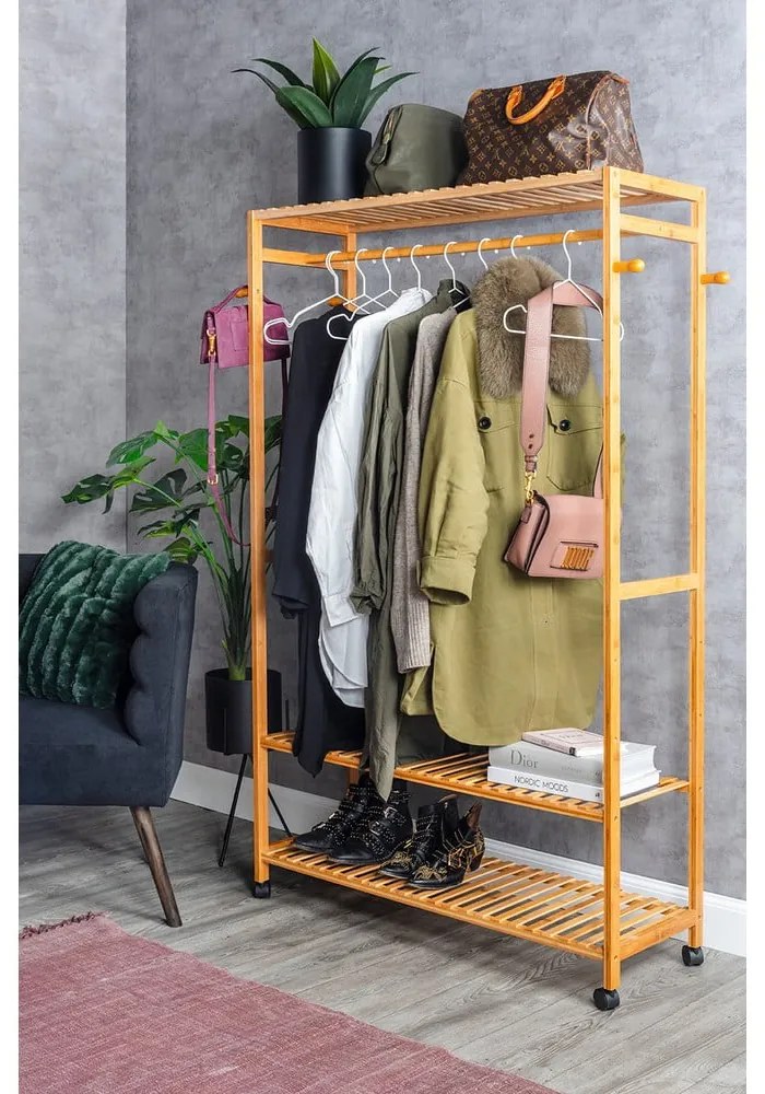 Suport din bambus pentru haine Leitmotiv