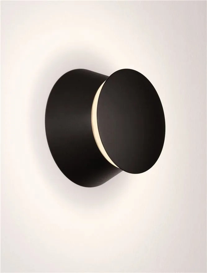 Aplica perete exterior, Protectie IP65, RAY negru