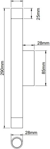 Open Design OR84573 - Aplica de perete Q 2xG9/3,5W/230V negru/auriu