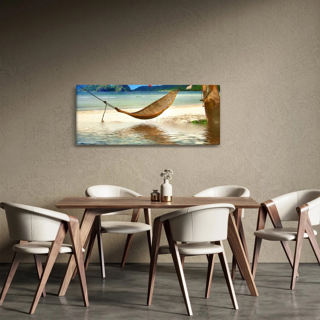 Tablou - Relax la plajă (120x50 cm)