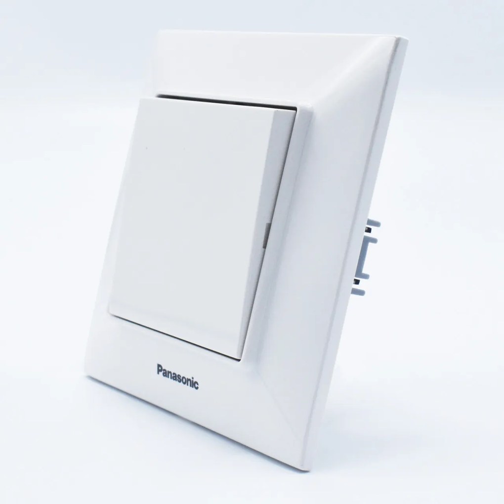 Intrerupator simplu 10A, IP20, Alb, Panasonic Arkedia Slim