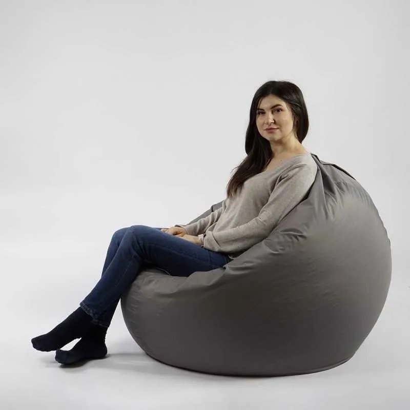 Fotoliu Relaxo XL , Material Impermeabil - Grey