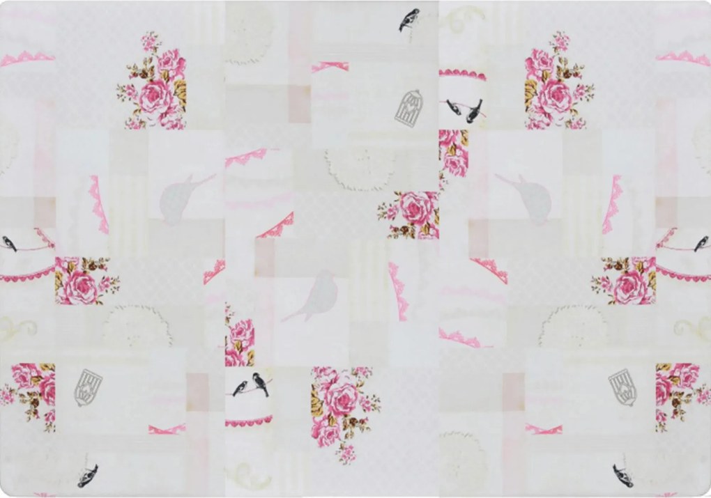 Covor ADELINE, 120x180 cm, forma dreptunghiulara, poliester, multicolo