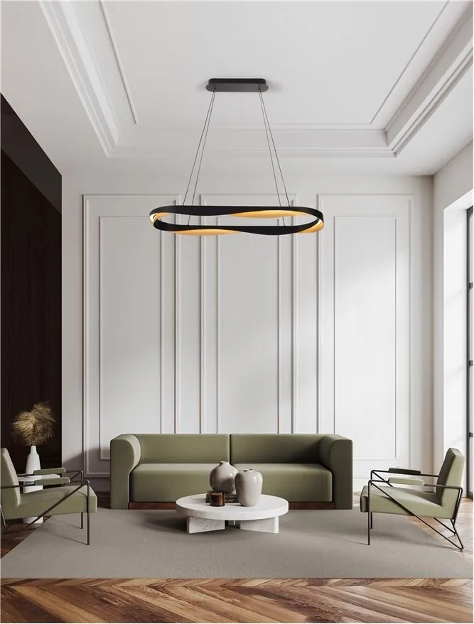 Lustra LED suspendata design modern RADON