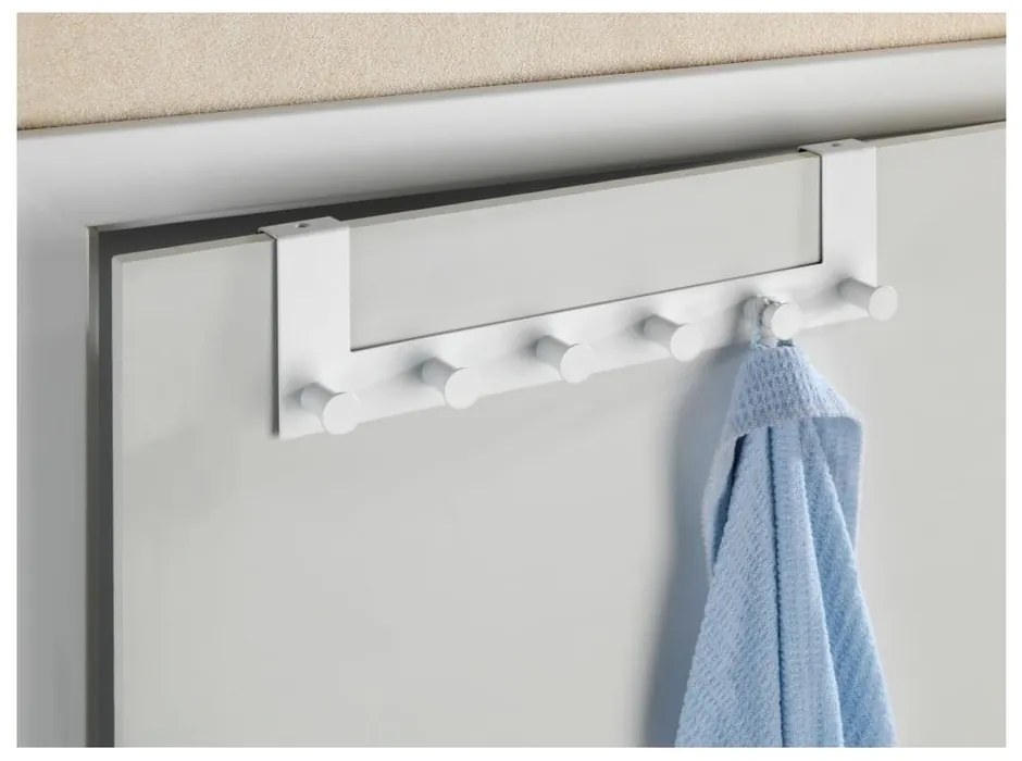 Cuier de ușă argintiu din metal 39 cm Celano – Wenko